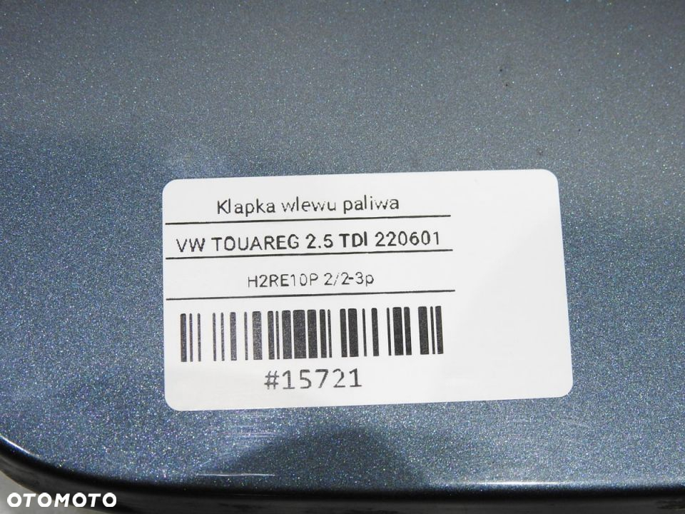 KLAPKA WLEWU PALIWA LD7U VW TOUAREG I 7L6809905B - 10