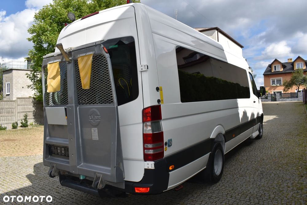 Mercedes-Benz SPRINTER 516/AUTOMAT/KLIMATYZACJA/WINDA/20 miejsc - 7