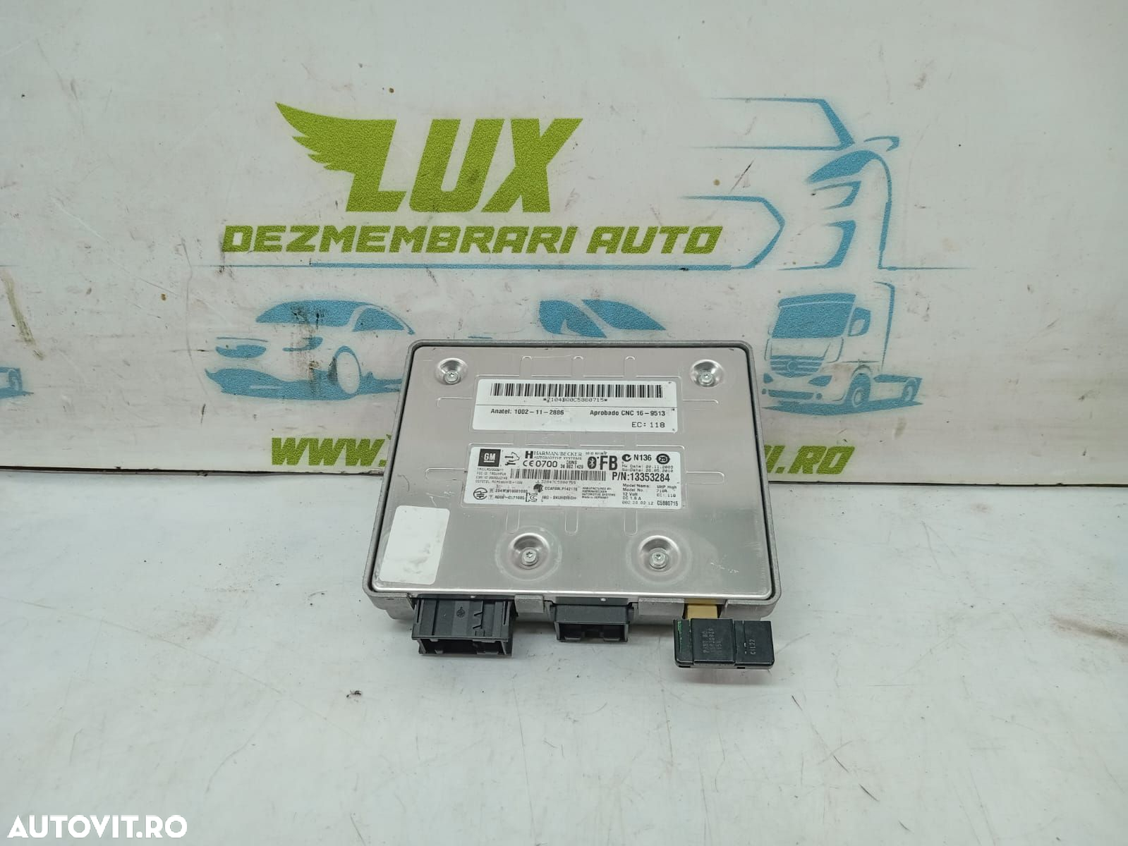 Modul bluetooth 13353284 Opel Astra J [2009 - 2012] - 2