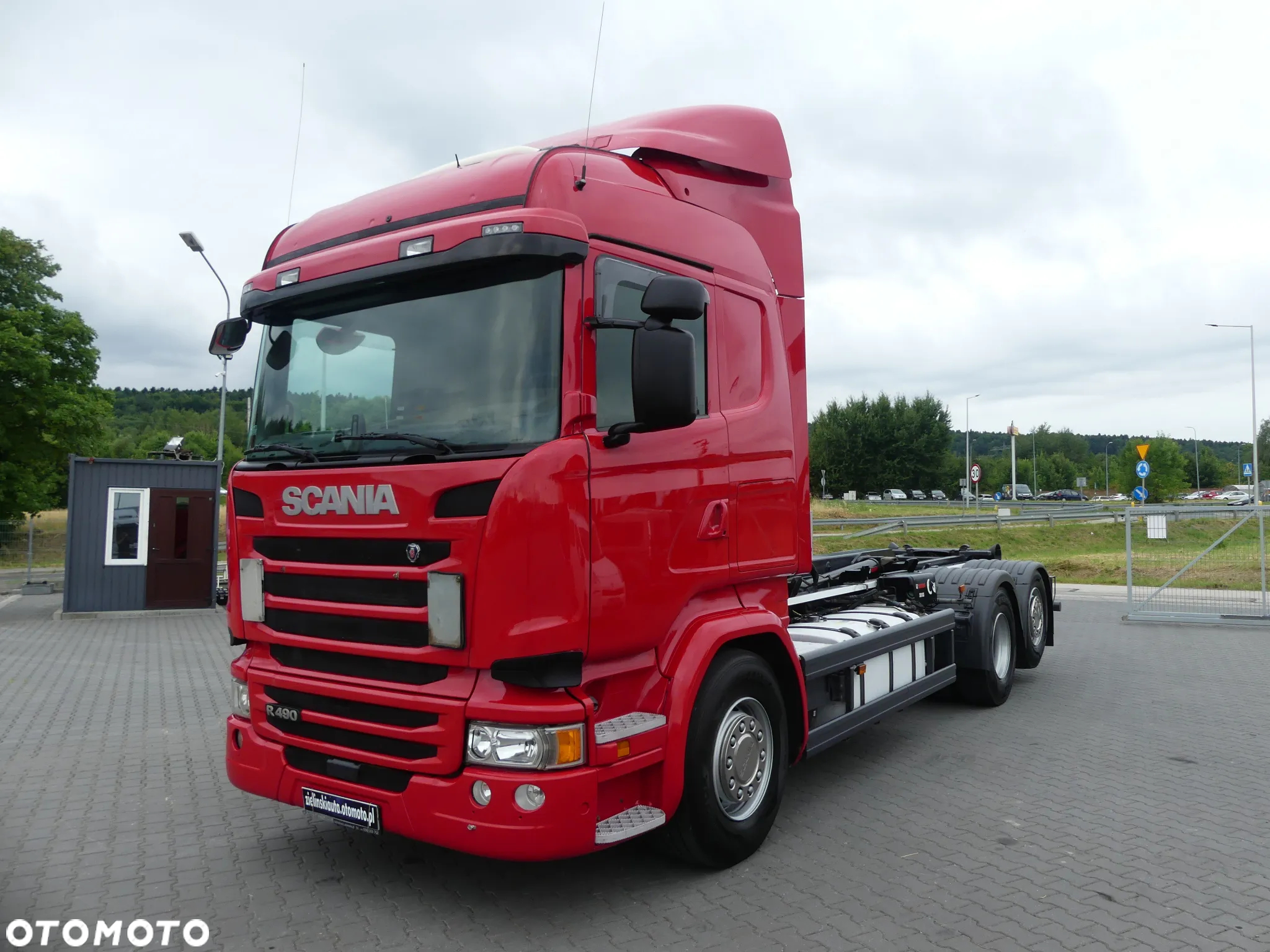 Scania R 490 / 6x2 / HAKOWIEC / HIAB MULTILIFT / RETARDER / EURO 6 / - 6