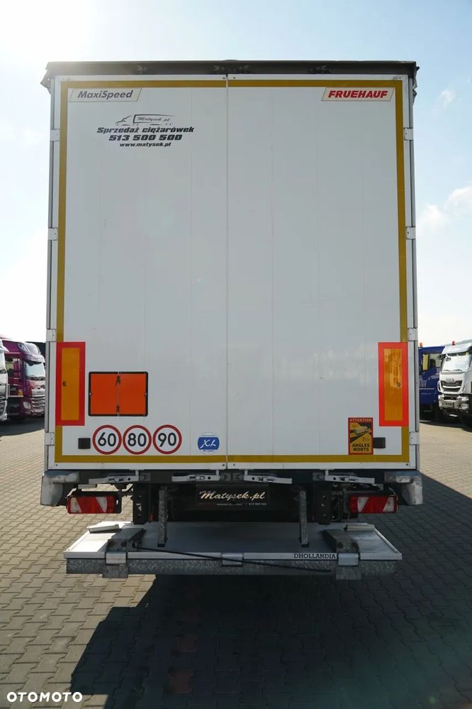 Fruehauf FIRANKA / STANDARD / WINDA DHOLLANDIA 2 000 kg / SAF / OPONY 100% /  MOCNA PODŁOGA SZYNA DESKA - 12