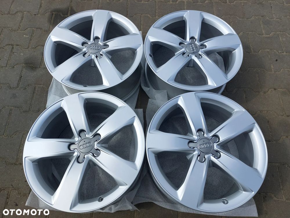 AUDI A3 A4 A6 S-LINE FELGI ALUMINIOWE R18 7.5J ET37 66.6MM 5X112 OE AUDI NOWE! 4G0601025M - 1
