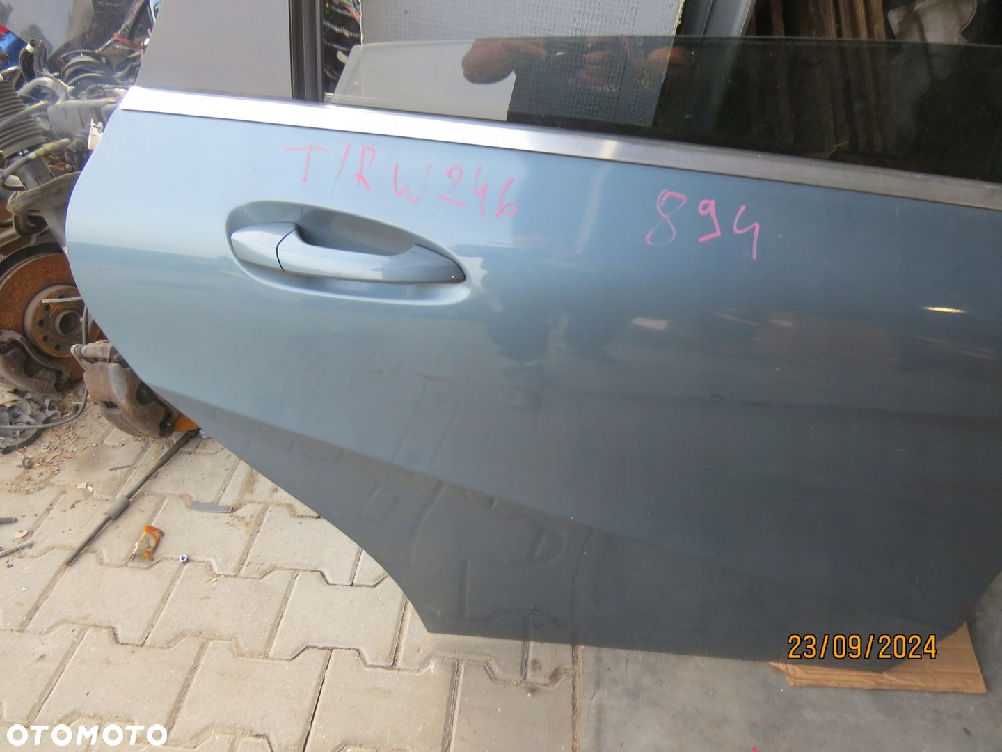 MERCEDES b KLASA W246 TYŁ PRAWE DRZWI 894 - 2