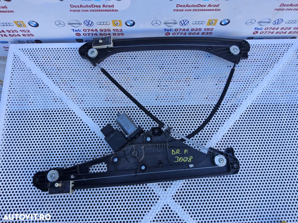 Macara geam Peugeot 3008 an 2016-2024 Peugeot 5008 macarale geamuri fata spate stânga dreapta - 8