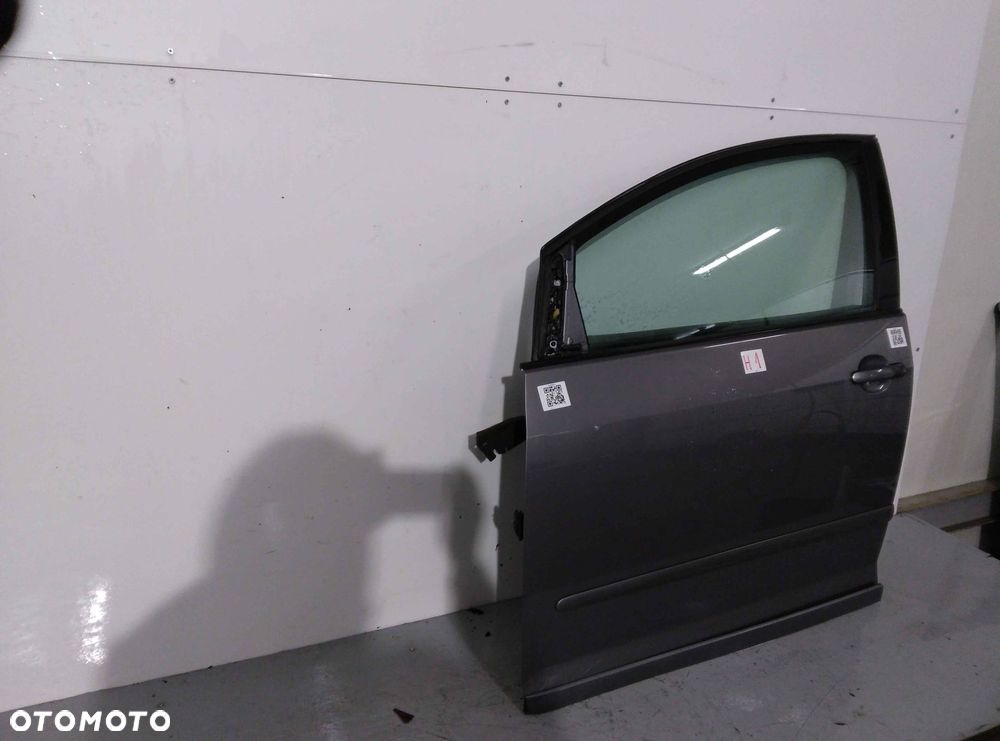 } DRZWI PRZÓD PRZEDNIE LEWE VW VOLKSWAGEN GOLF 5 V PLUS + LD7V SZARE GRAFITOWE - 3