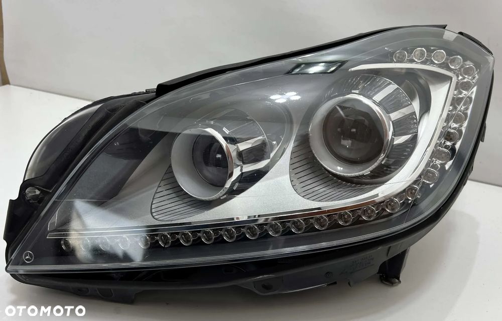Reflektor lewy bi-xenon + LED lampa lewa OE Mercedes W218 CLS 11r Europa - 11