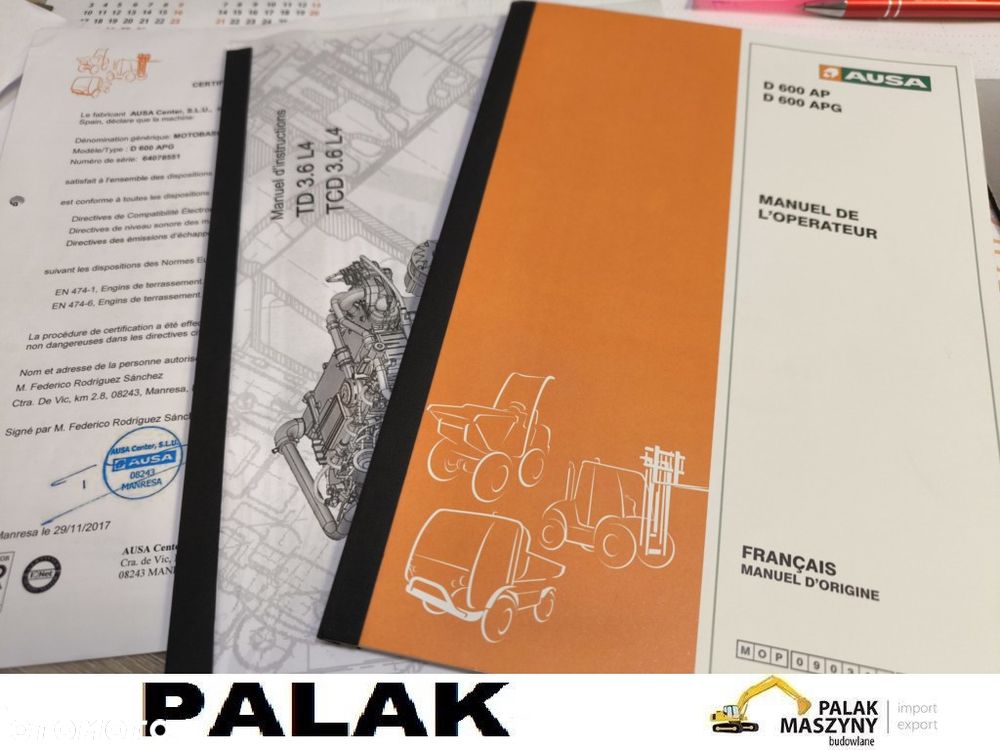 Ausa Wozidło obrotowe AUSA  6 TON, 2017 rok - 15