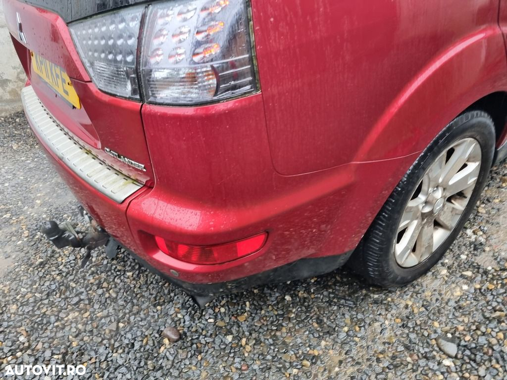 Bara spate Mitsubishi Outlander Facelift 2009 - 2012 SUV 4 Usi ROSU (1149) - 2