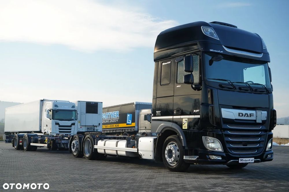 DAF XF 480 / BDF / 6X2 / ZESTAW TANDEM / SSC / KLIMATYZACJA POSTOJOWA / OŚ PODNOSZONA / WECON - 4