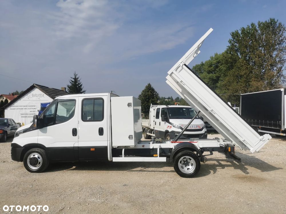 Iveco Daily 35C13 Brygadówka Klima 35-130 wywrotka kiper doka Dubel - 3