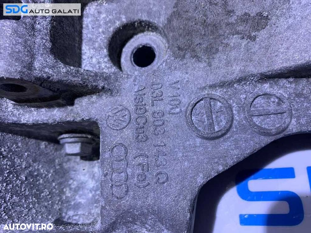 Suport Accesorii Motor Alternator Pompa Skoda Fabia 2 1.2 CLMA CFWA 2008 - 2015 Cod 03L903143Q 03L903139Q - 5