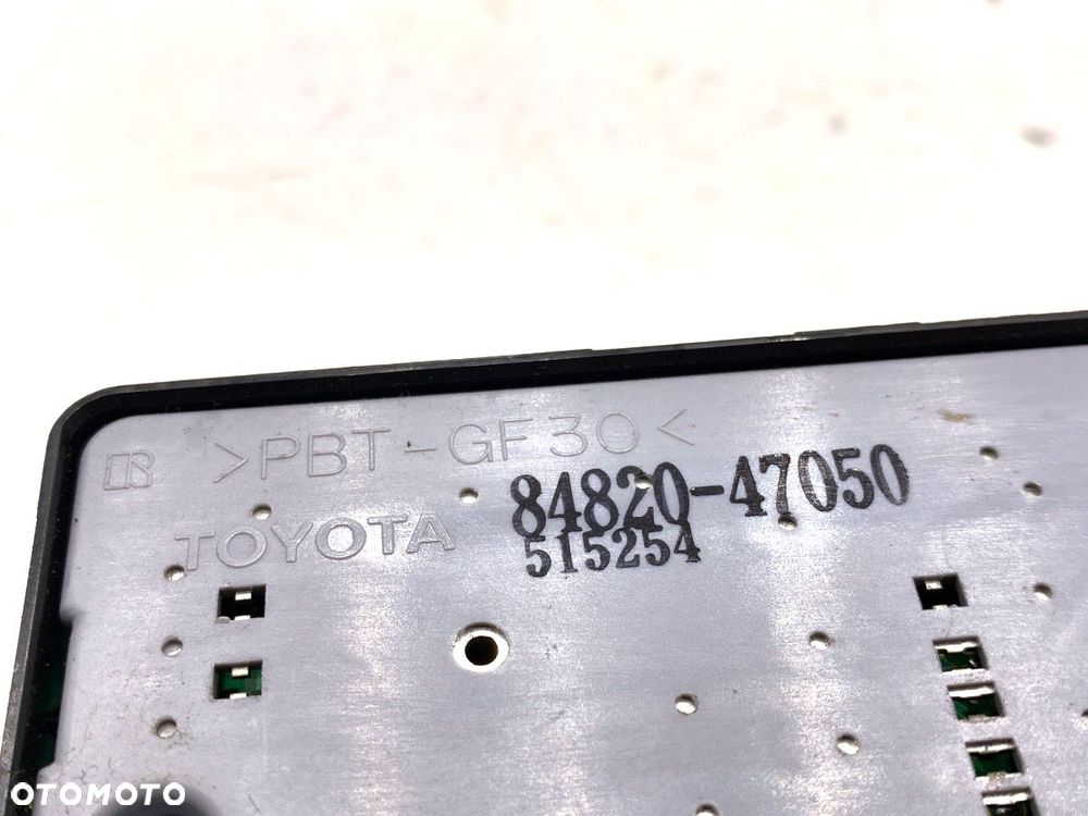 PRZEŁĄCZNIK SZYB  TOYOTA PRIUS Liftback (_W2_) 2003 - 2009 1.5 Hybrid (NHW20_) 57 kW [78 KM] - 4
