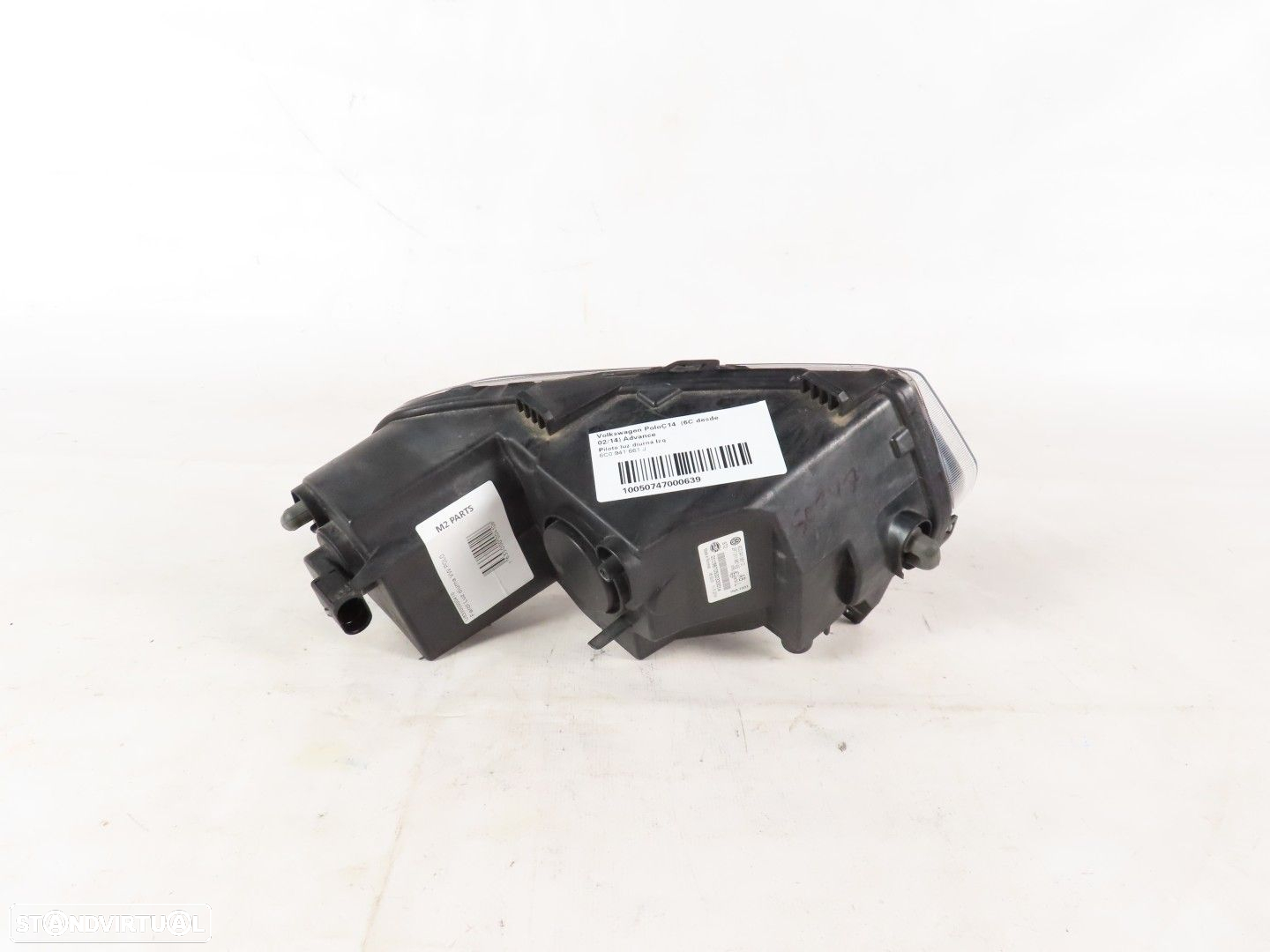 Farol / Luz Diurna Esquerdo Usado / Original VW POLO (6R1, 6C1) 6C0941661D - 2