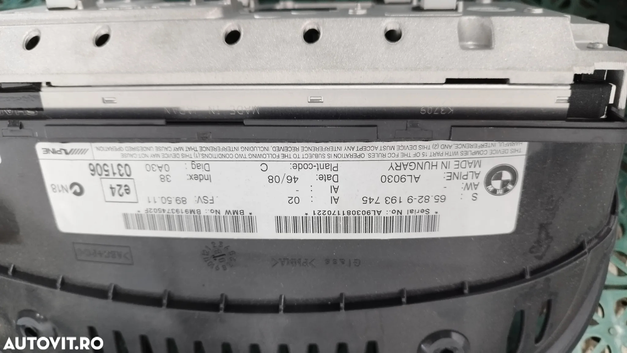 Kit navigatie mare CIC BMW E90/91/92 - 4