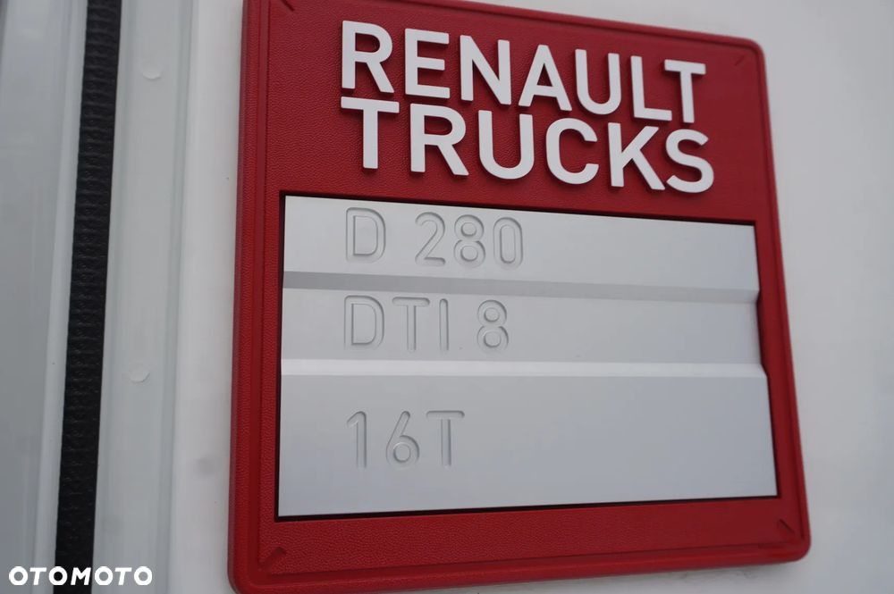 Renault D280 16T / kontener 18 palet / Winda - 14
