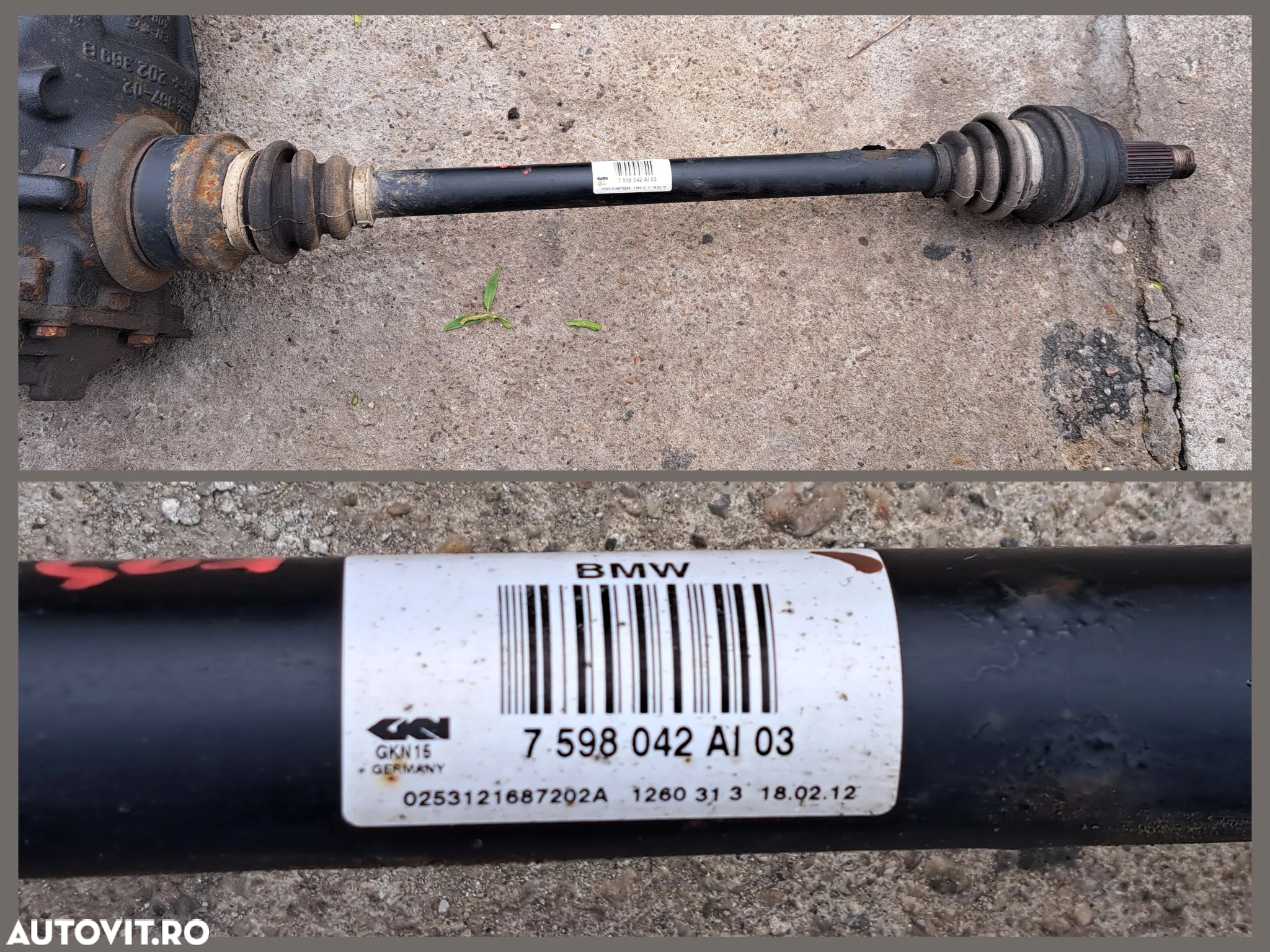 Grup diferential spate raport 3.08 Planetara stg dr spate Cardan Etrier stg dr spate originale BMW X3 F25 X4 F26 - 5