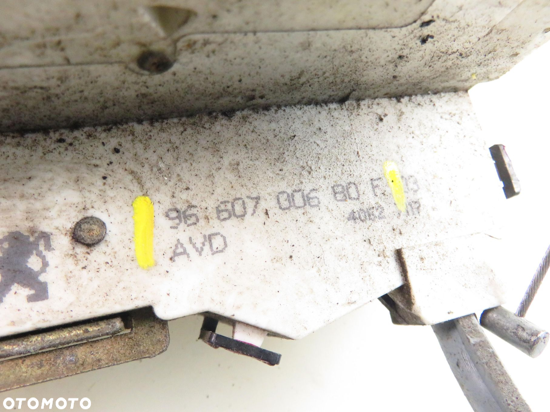 ZAMEK PRAWY PRZEDNI CITROEN C4 I 9660700680F - 10