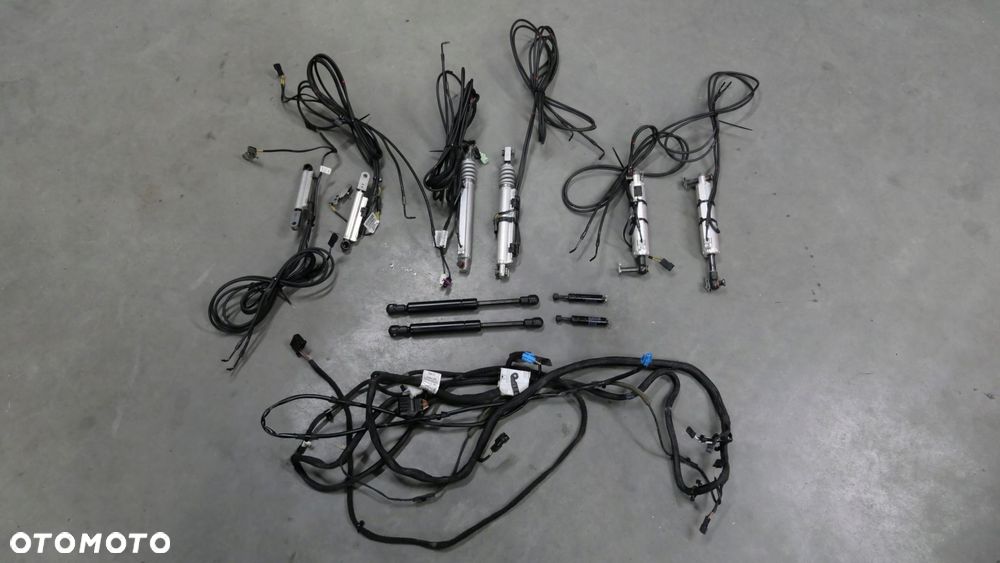 bmw f33 cabrio zestaw siłowniki mechanizm hydraulika dachu przewody wiązka - 1