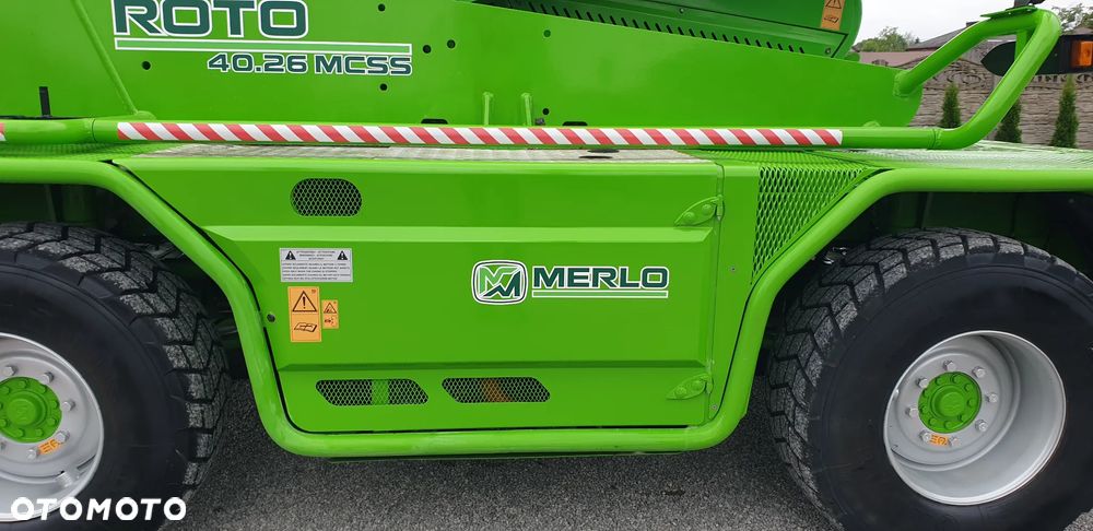 Merlo 40.26MCSS kosz hydr. rozkładany/wciągarka 4T./widły/pilot radiowy - 25