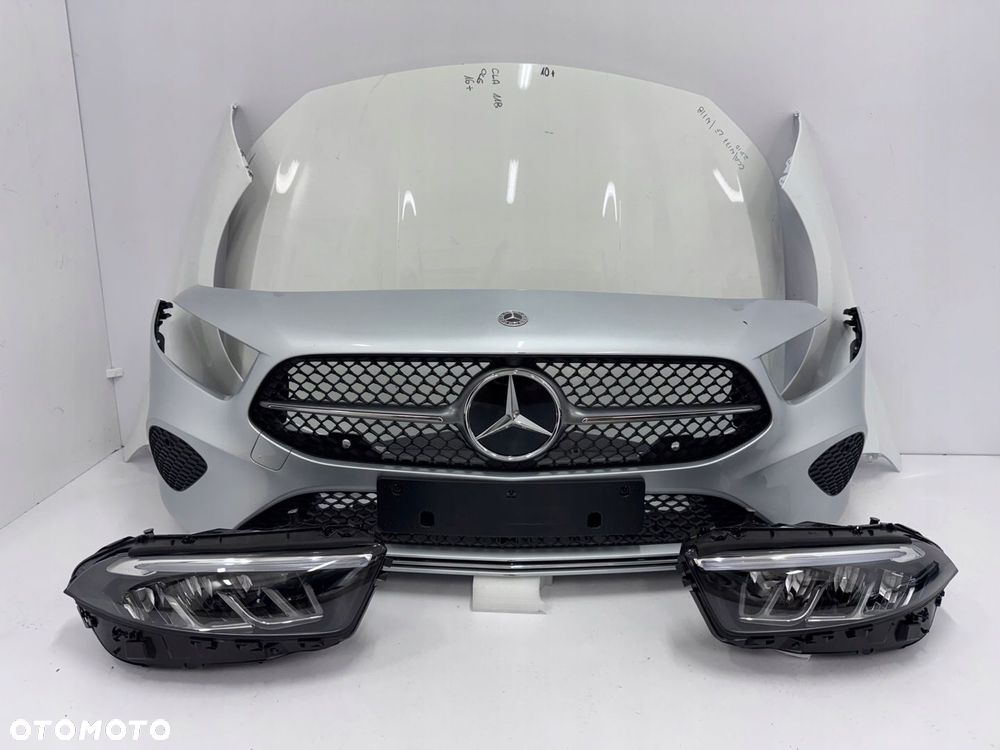 MERCEDES A KLASA W177 A177 PRZÓD MASKA, ZDERZAK BŁOTNIK LAMPY - 6