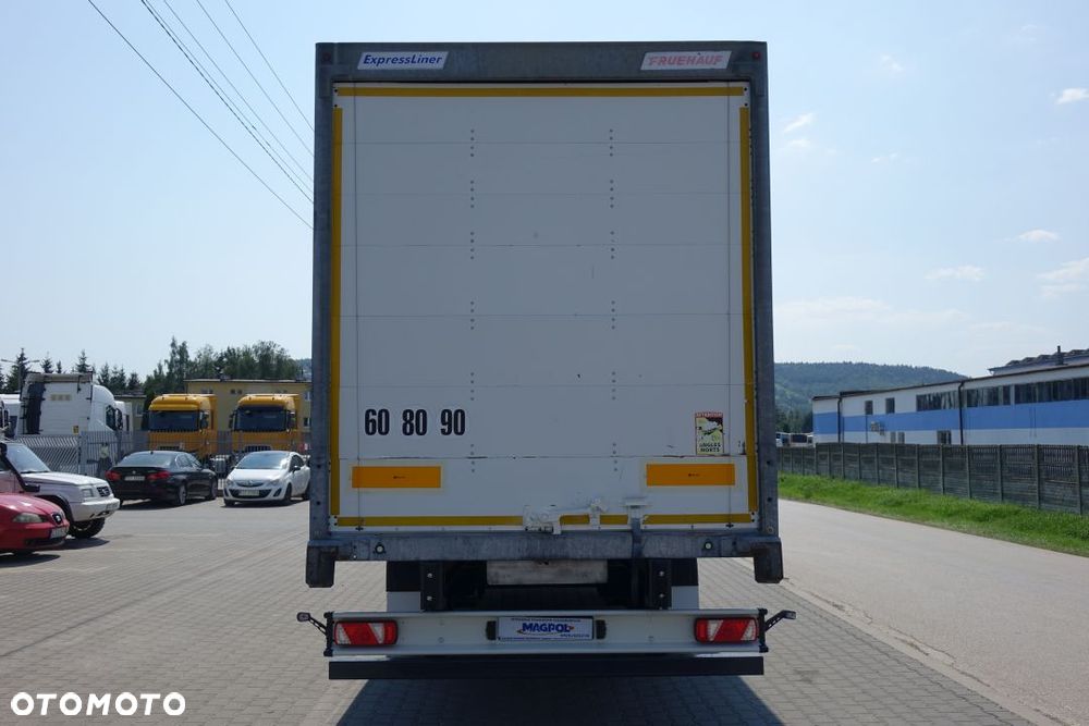 Fruehauf KONTENER / FURGON / OSIE SAF / ROLETA / OŚ PODNOSZONA / PODŁOGA SZYNA-DESKA - 6