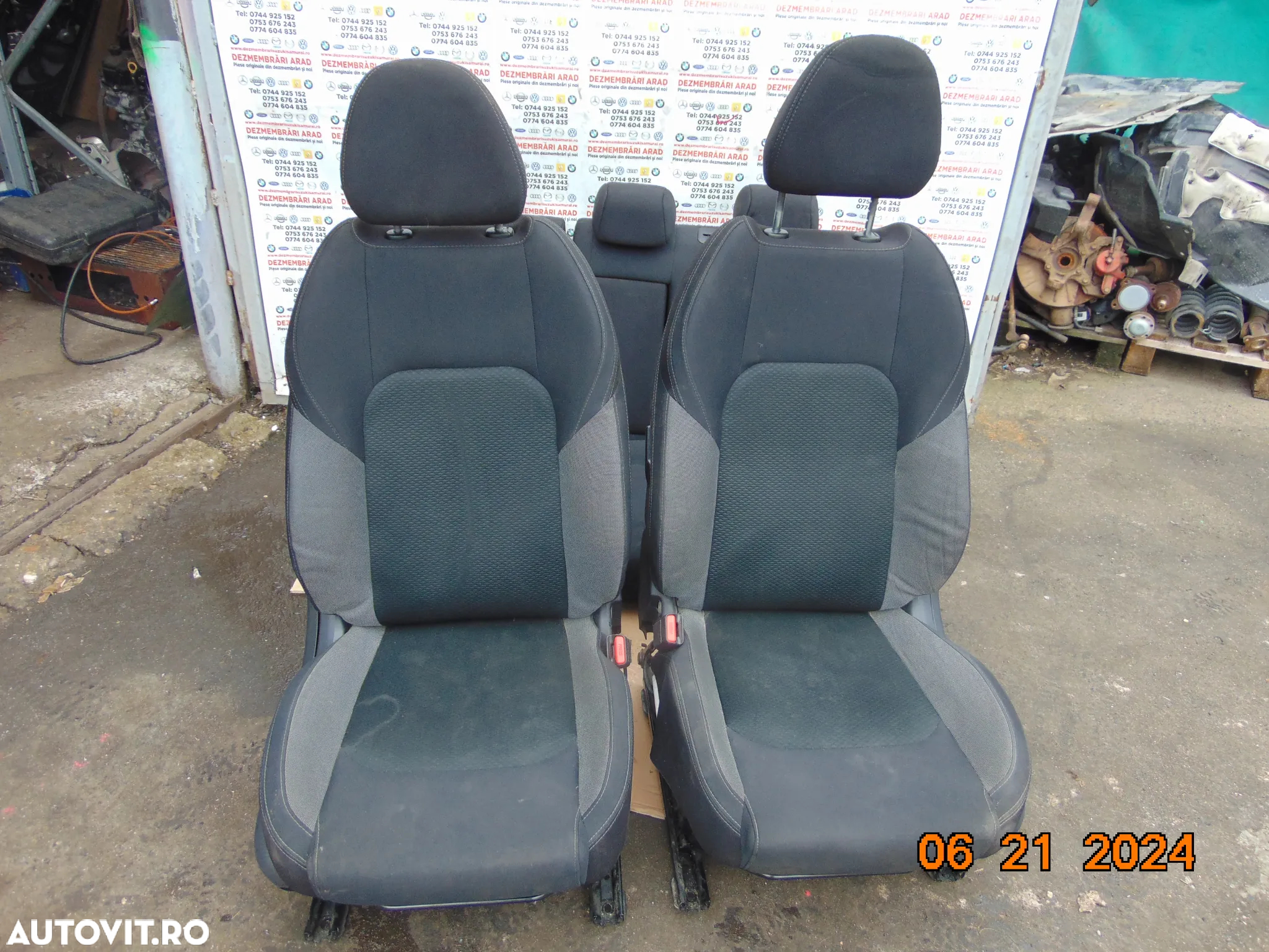 Scaune fata Nissan Qashqai 2013-2021 j11 scaune fata stanga dreapta bancheta banchete j11 - 5