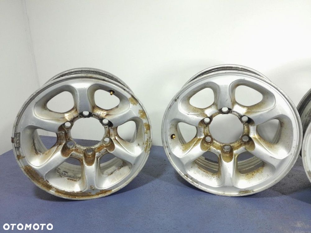 MITSUBISHI PAJERO II FELGI ALUMINIOWE 7JX15 6X139.7 4 SZT - 2
