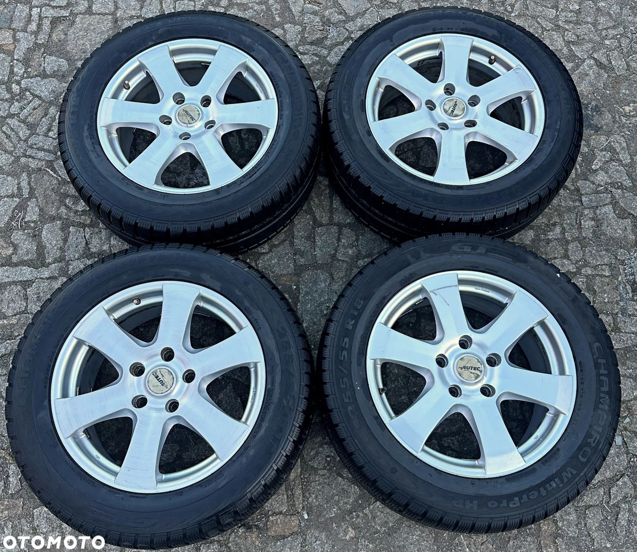 KOŁA AUDI Q7 VW TOUAREG 5X130 18 ZIMÓWKI - 1