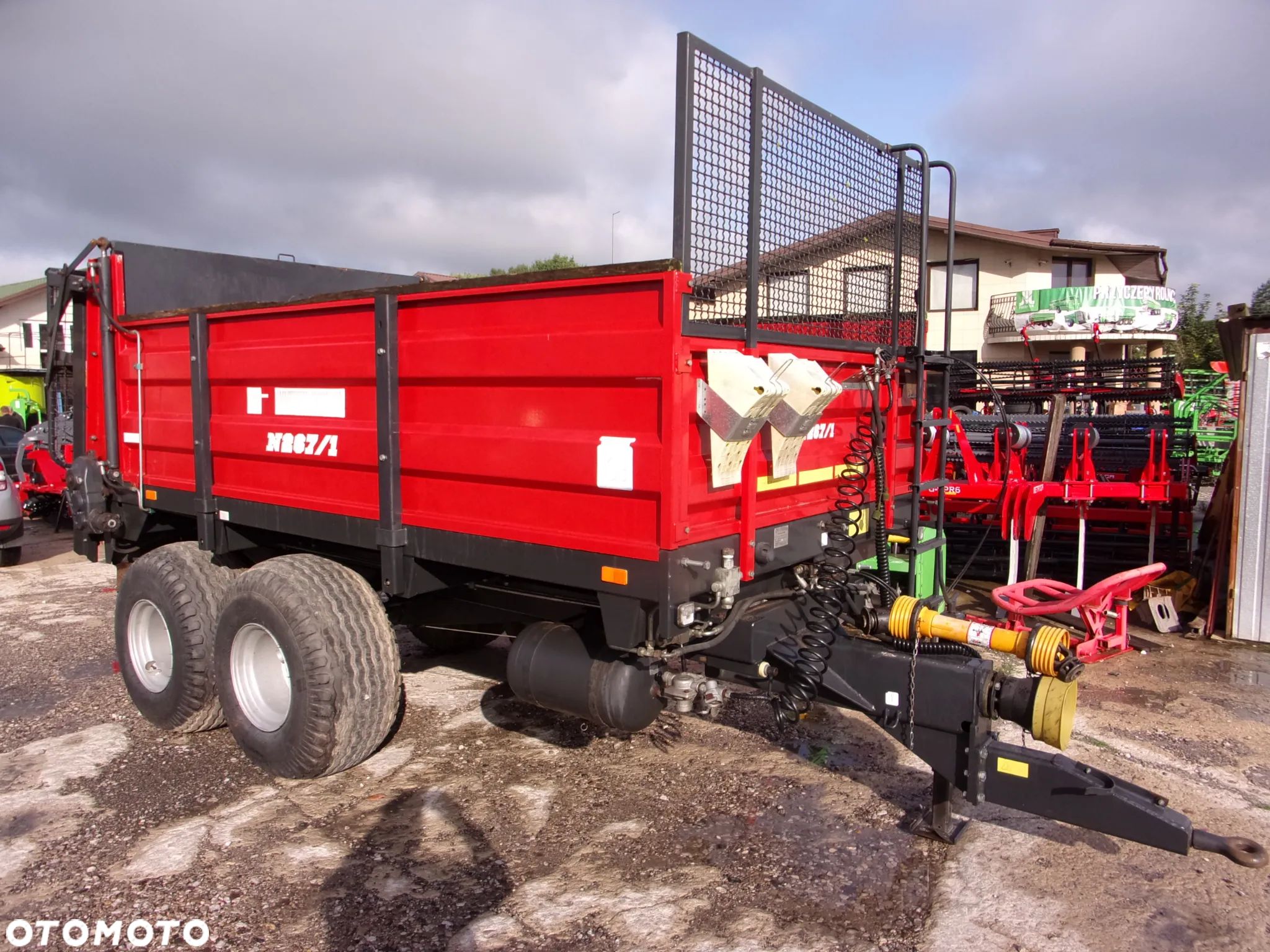 Inny Rozrzutnik obornika IGAMET N255 3,5 tony, Rostalski 4,0 tony, Jol-Met 4,5 tony, Metal-Fach 6 Ton, Carna Białostocka, Pronar, Roltrans - 1