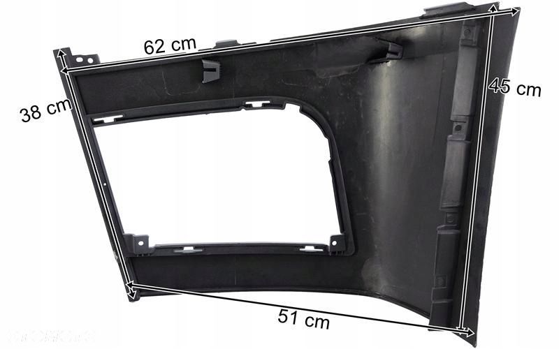 mercedes actros mp4 mp5 zderzak prawy niski low deck 9608854825 - 2