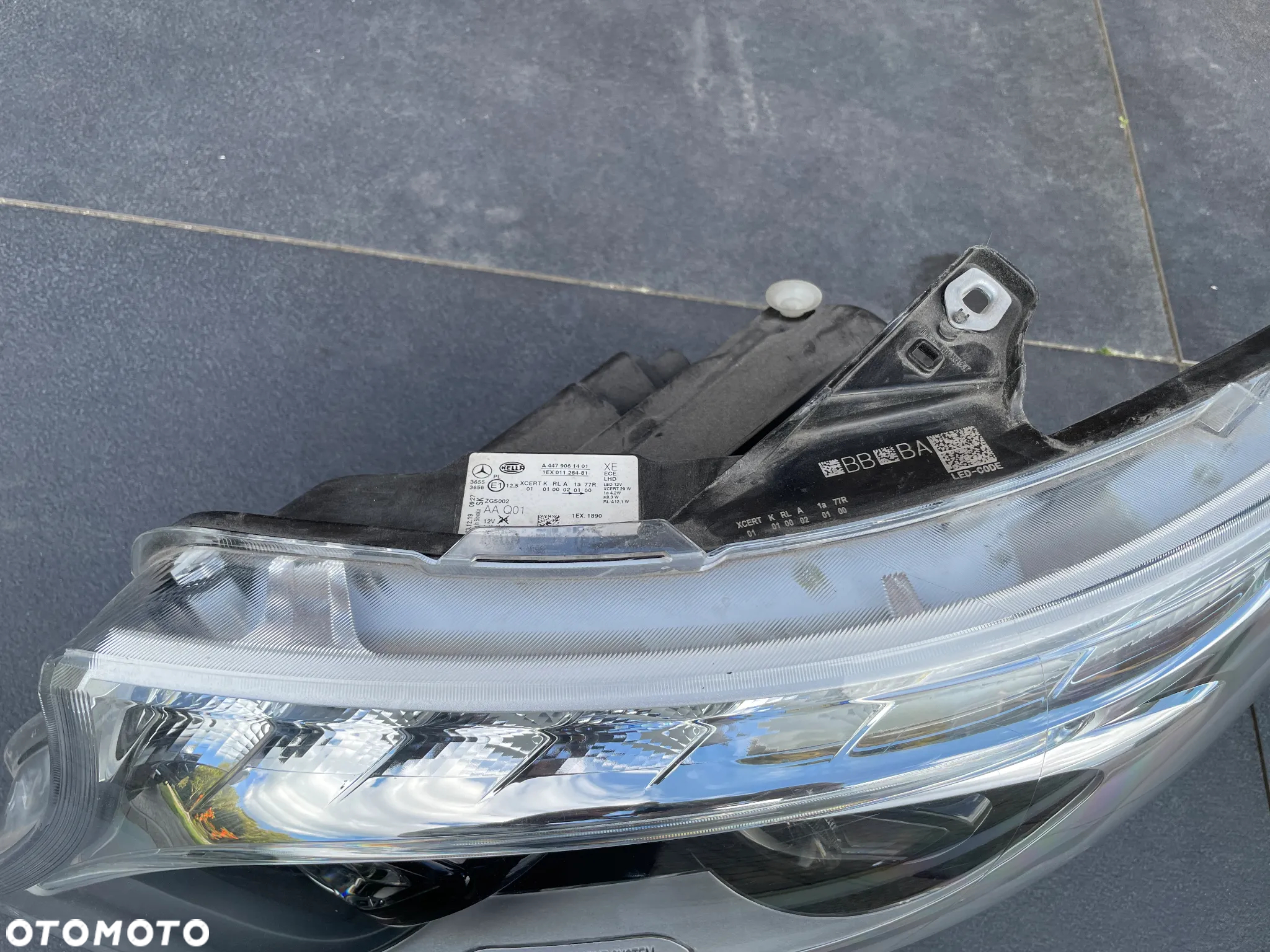 MERCEDES V KLASA W447 LAMPA LEWA PRZOD PRZEDNIA PRZÓD REFLEKTOR LEWY FULL LED A4479061401 - 6