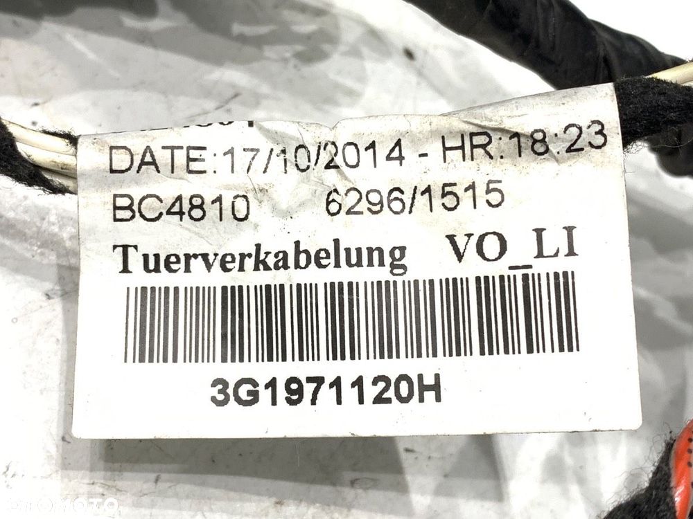 WIĄZKA DRZWI PRZÓD LEWY  VW PASSAT B8 Variant (3G5, CB5) 2014 - 2022 2.0 TDI 110 kW [150 KM] olej - 4