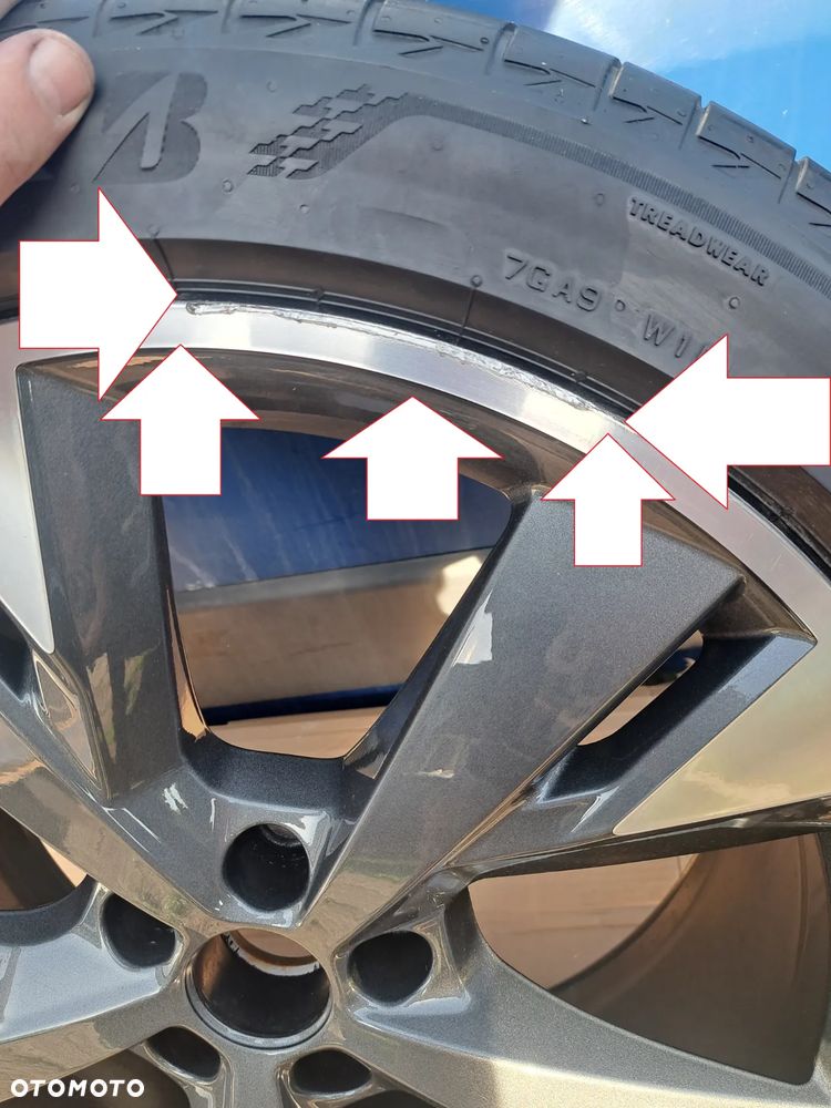 Felga aluminiowa Audi Q4 Q-4 e-tron 20 Cali E-9Jx20H2-N ET 42 89A601025M 89A601025AS - 5