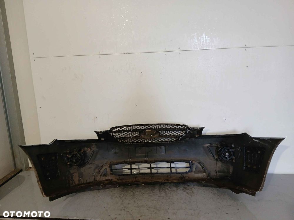 ^ ZDERZAK PRZÓD PRZEDNI DO KIA CARENS III 3 BŁĘKITNY MORSKI HALOGENY - 5