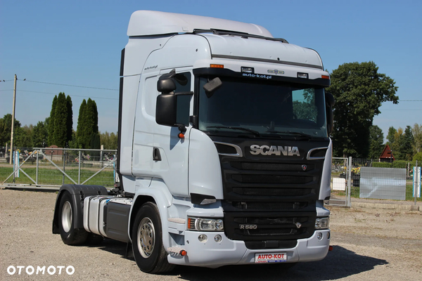Scania R580 / V8 / XENON /RETARDER /GPS/2 ZBIORNIKI  /**SERWIS**/ IDEALNY STAN /