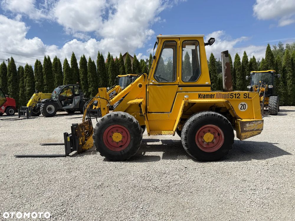 KRAMER 512 SL ŁADOWARKA / ORYGINAŁ / Z NIEMIEC / SILNIK DEUTZ / 512 412 jcb zettelmeyer schaeff czesci przegub - 3