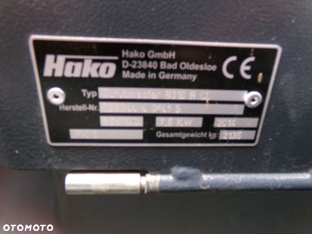 Hako hako scrubmaster b310r zamiatarko szczotkarka myjąca - 2