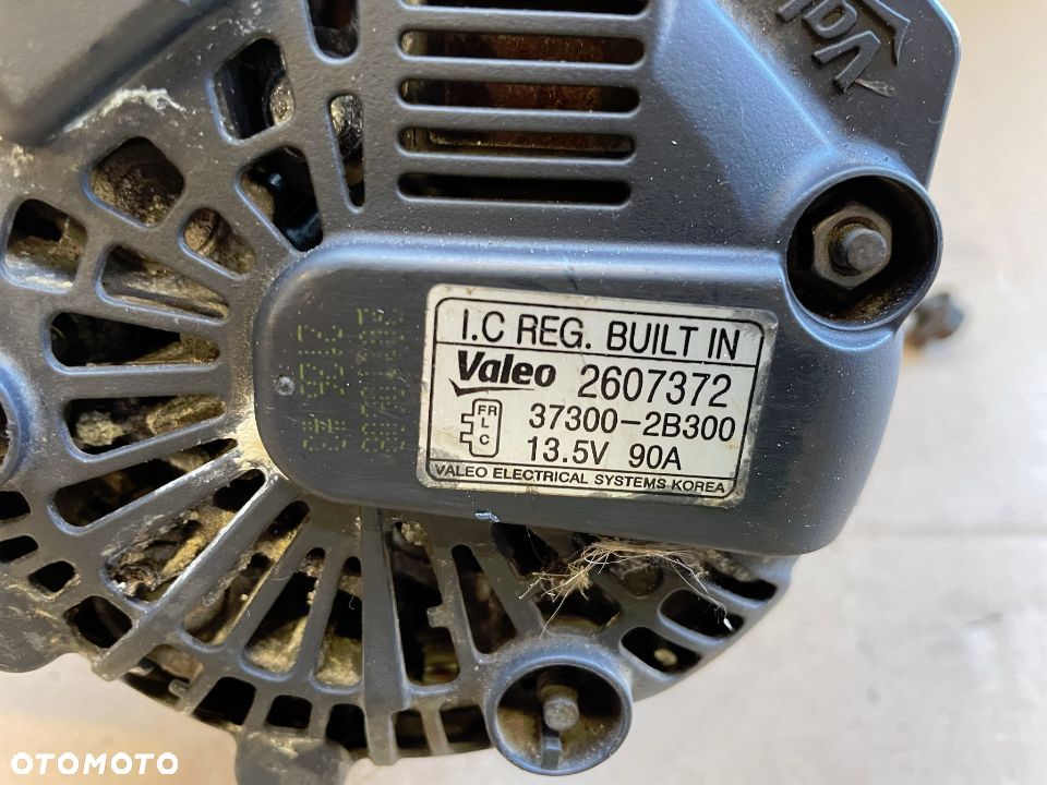 ALTERNATOR HYUNDAI I20 I KIA CEED RIO III 1.4 16V 37300-2B300 - 4