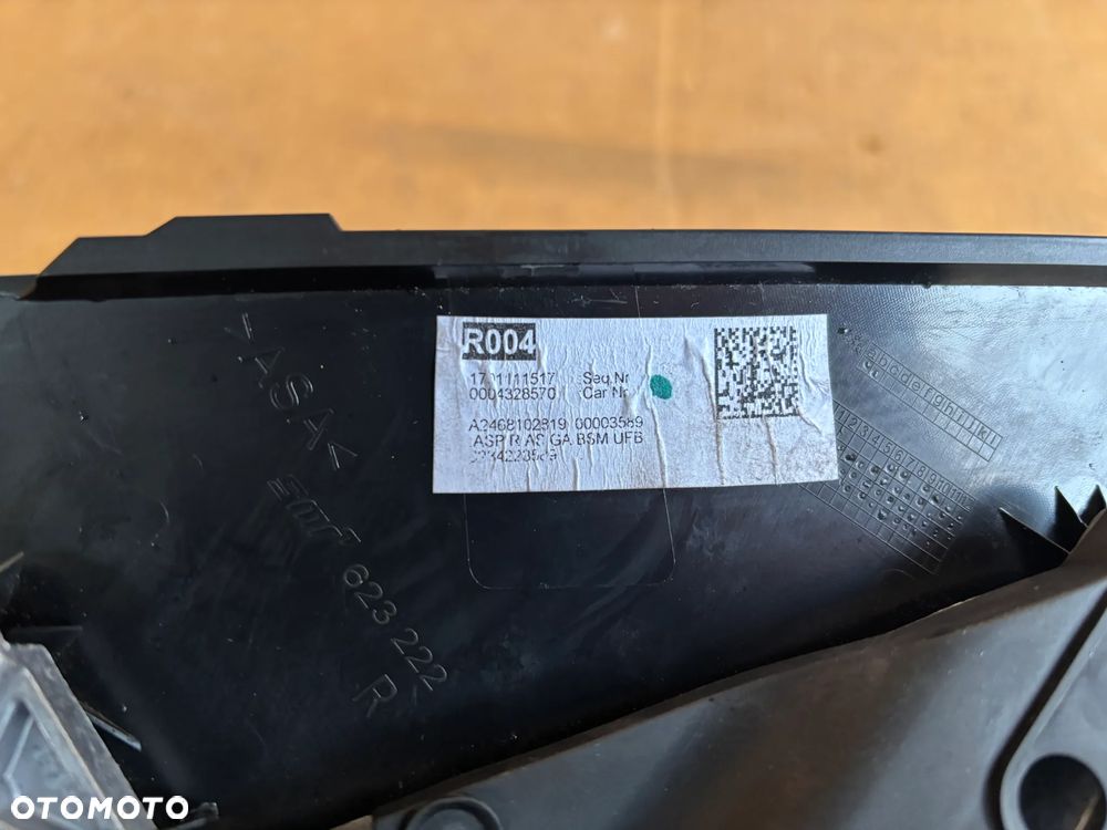 Prawe Lusterko Wkład Lusterka Asystent Mercedes B Klasa W246 A2468102819 Czerwone 10 6 Pin 16 Pin Europejskie - 7