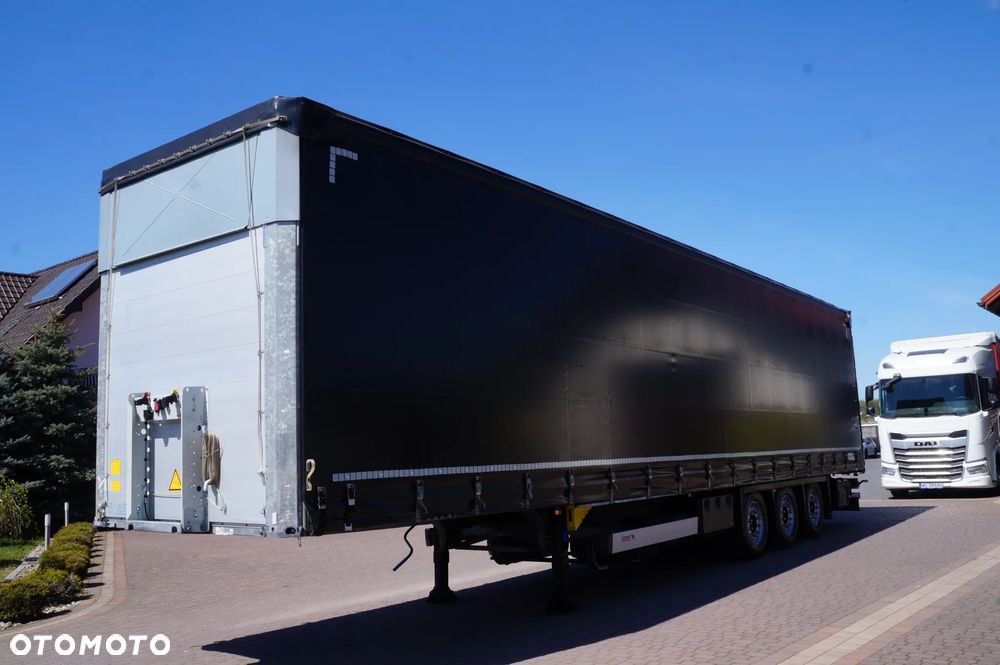 Schmitz Cargobull VARIOS FIRANKA 2 POZIOMY JAZDY OŚ PODNOSZONA OCYNK - 2