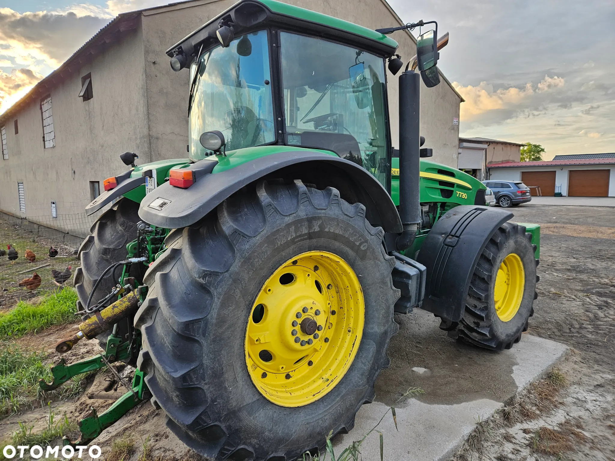 John Deere 7730 manualna skrzynia amortyzacja jak 7830 7930 od rolnika - 3