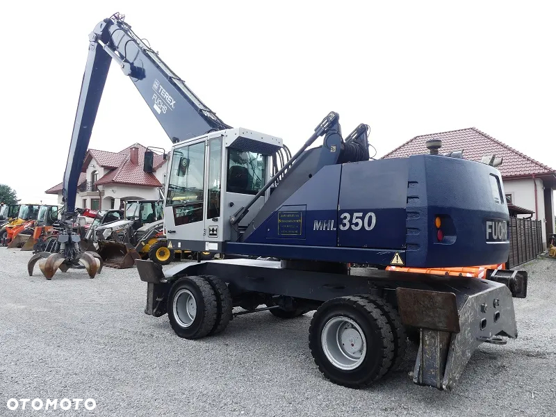 Fuchs MHL350 z Niemiec / Chwytak do złomu / - 2