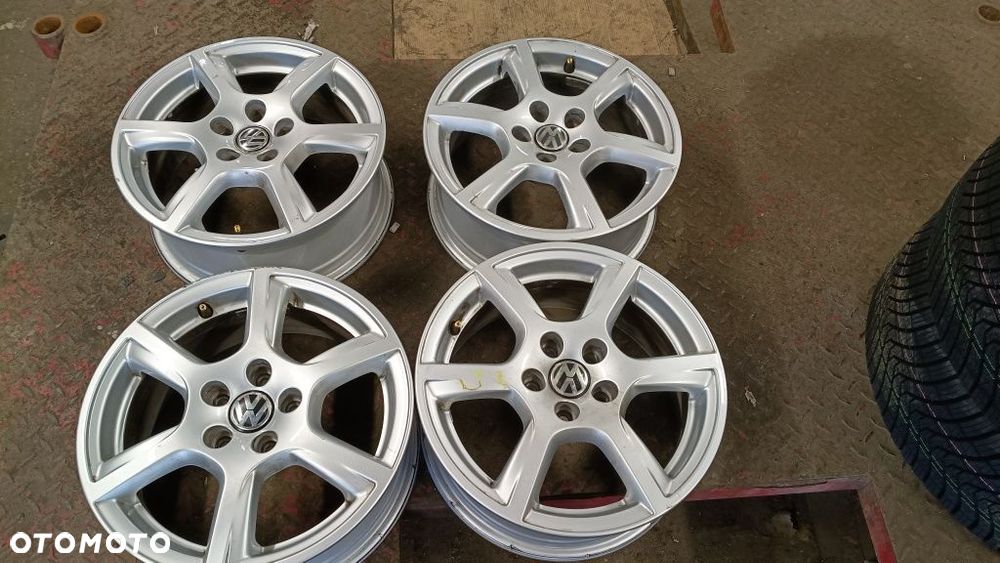 5x100 15 cali felgi aluminiowe oryginalne oem volkswagen skoda seat itp - 2