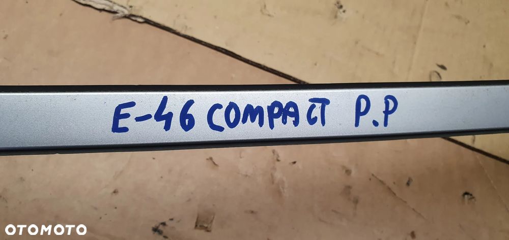 Listwa dachu dachowa prawa BMW 3 E46 Compact - 4