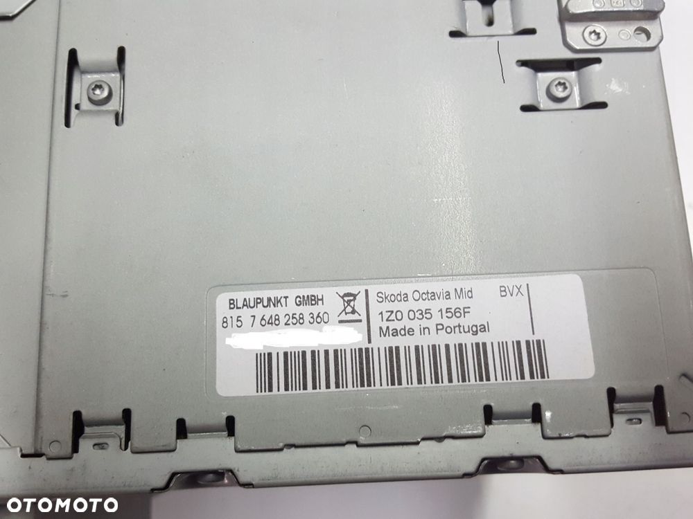 SKODA YETI 5L 09-13r RADIO CD MP3 BOLERO 1Z0035156F - 4