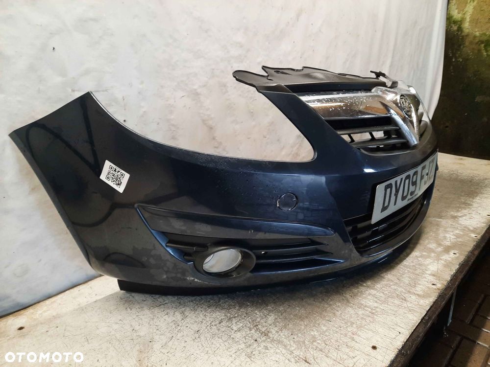 ZDERZAK PRZÓD PRZEDNI DO OPEL CORSA D GRANAT Z20Z - 5