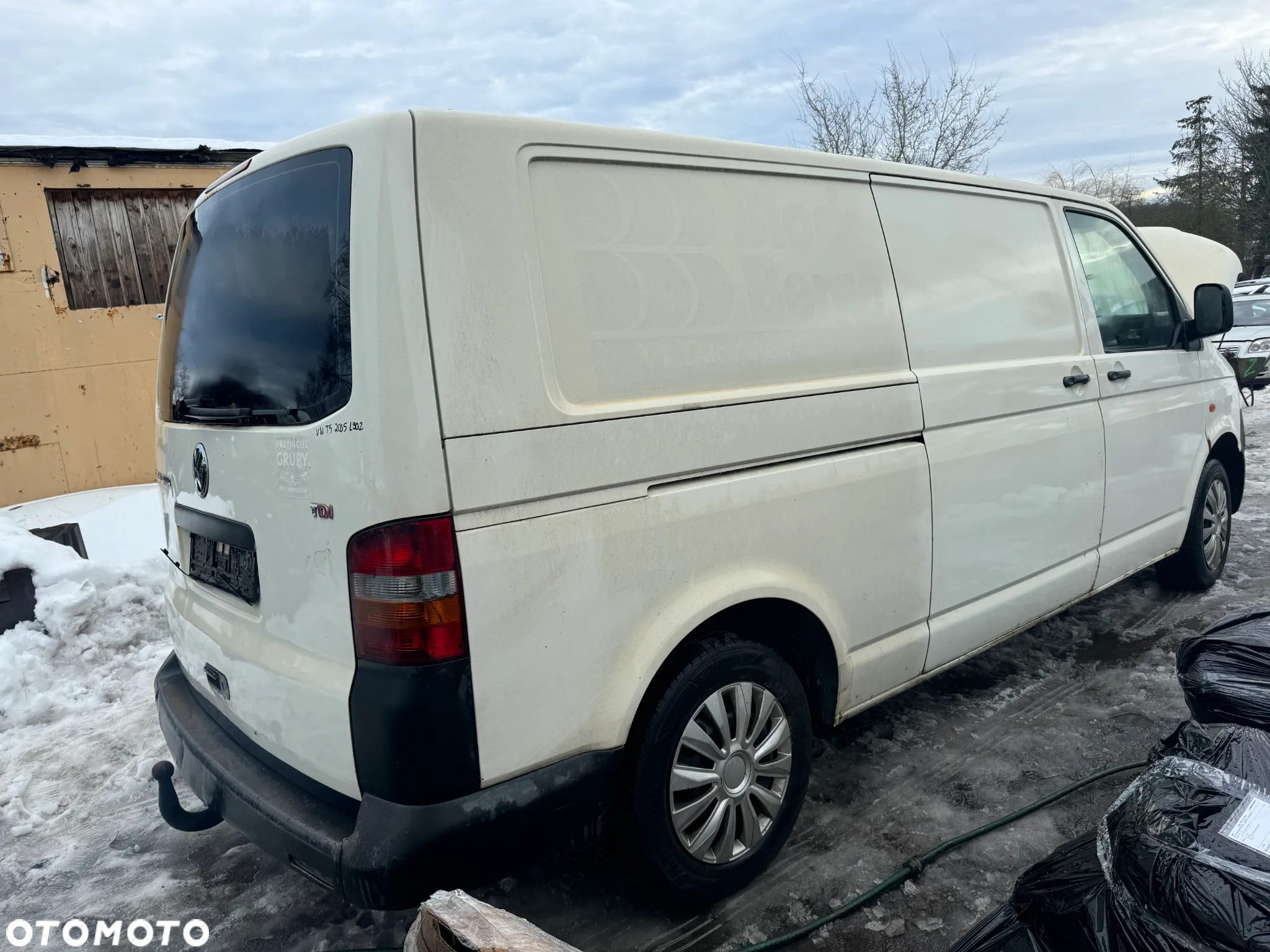 VW T5 ZDERZAK PRZÓD PRZEDNI - 12