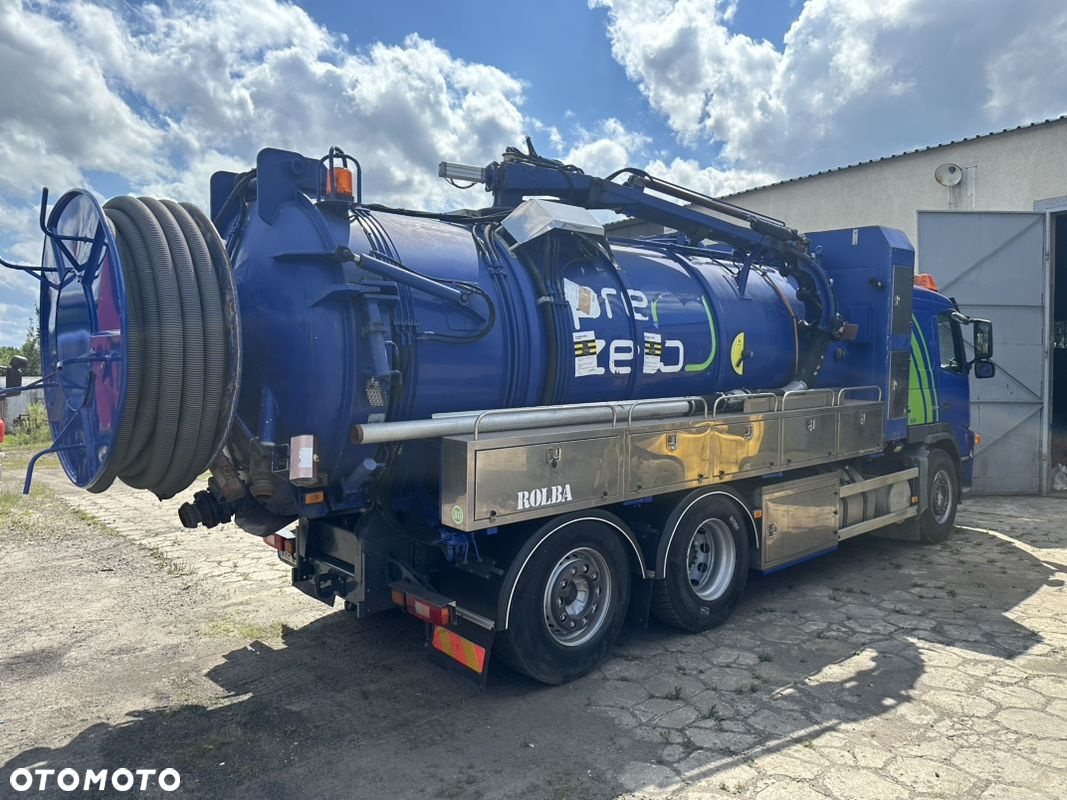 Volvo FM12 380 WUKO szambiarka + podajnik odsysacz do czyszczenia kanalizacji - 29