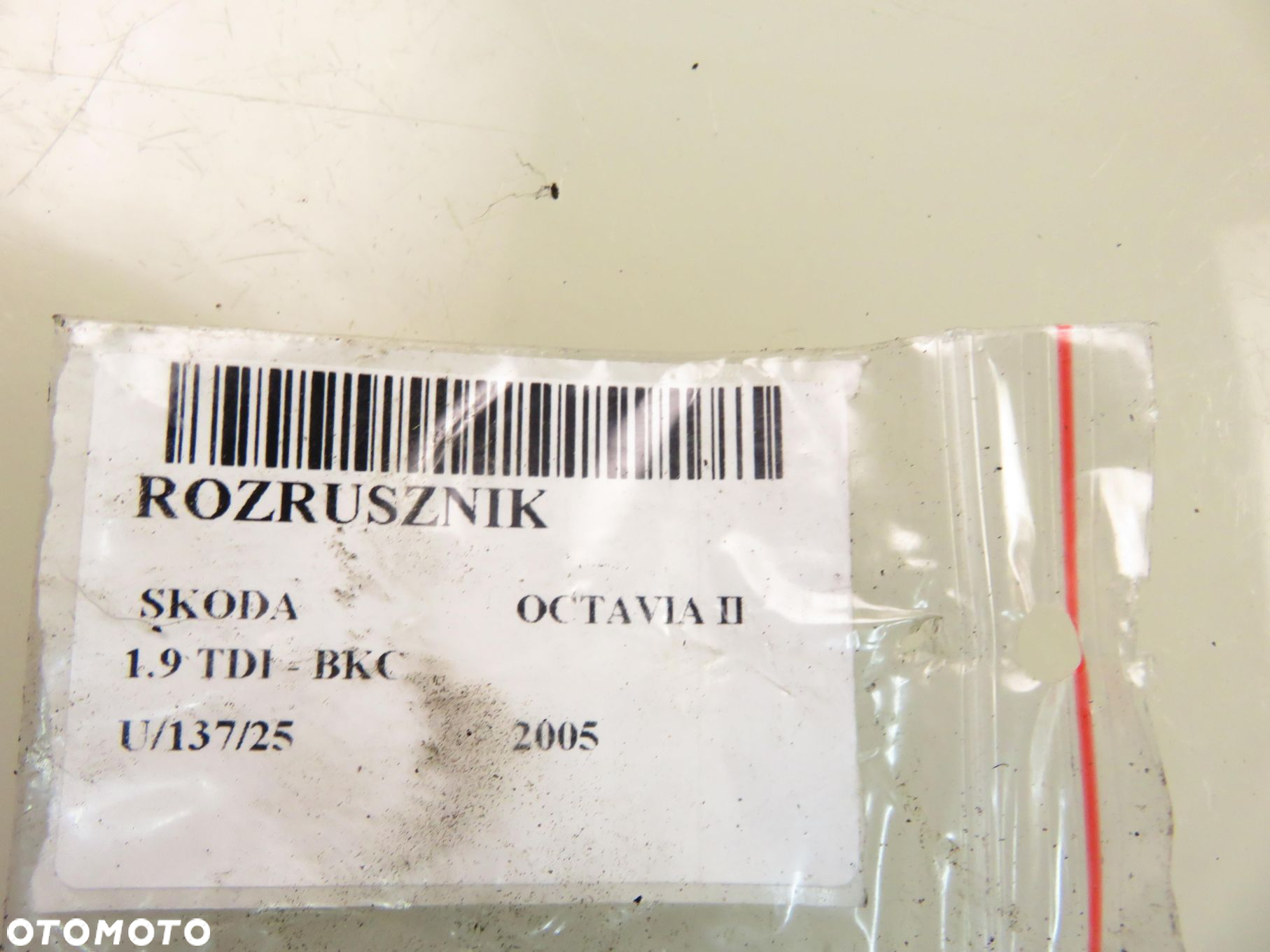 ROZRUSZNIK SKODA OCTAVIA II 1.9 TDI - BKC 10ZEBOW - 9