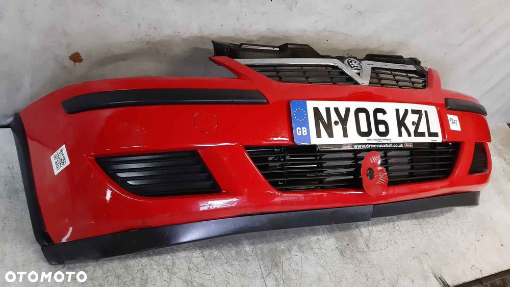 ^ ZDERZAK PRZÓD PRZEDNI DO OPEL CORSA C LIFT FL Y547 CZERWONY - 4